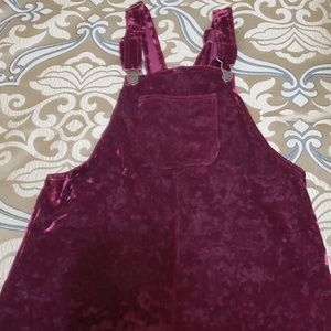 Girls suspender dress